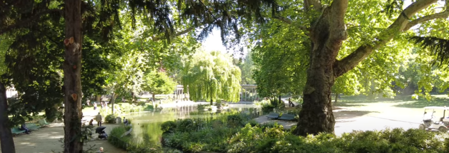 Vue du Parc Monceau